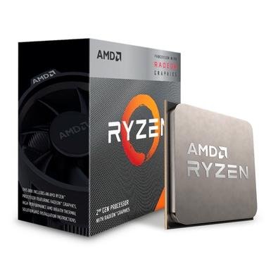Imagem do Produto - Processador AMD Ryzen 3 3200G, 3.6GHz (4GHz Max Turbo), Cache 4MB, Quad Core, 4 Threads, AM4 - YD3200C5FHBOX